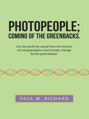 cover image of Photopeople; Coming of the Greenbacks.